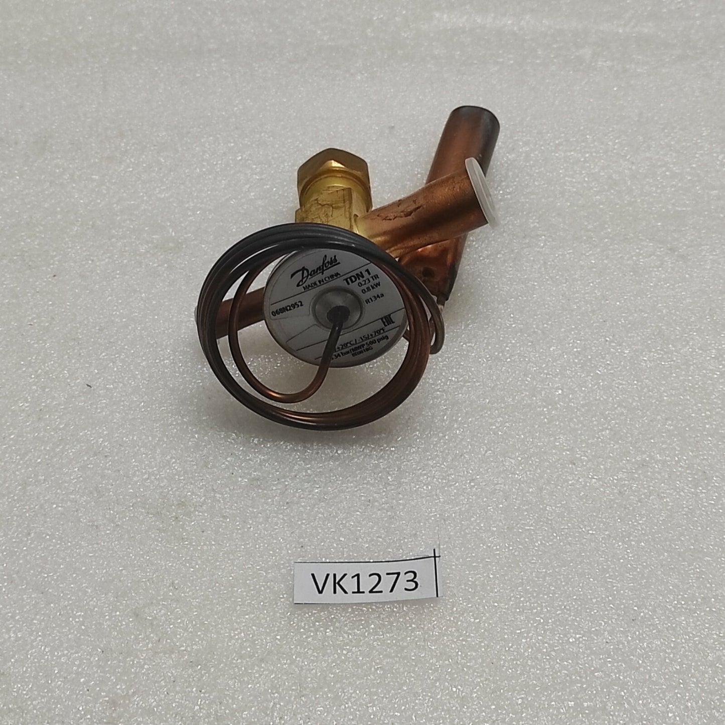 DANFOSS TDN 1 THERMOSTATIC EXPANSION VALVE 068N2952 USE FOR TD1 R134A R513A