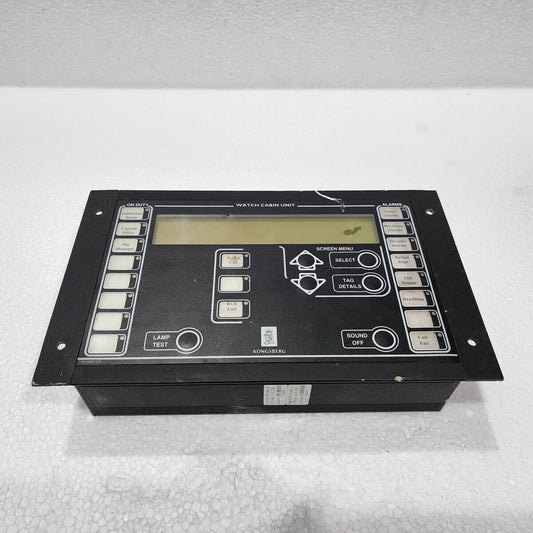 KONGSBERG 6200373 REV B1 WATCH BRIDGE UNIT 6200338 REV C1