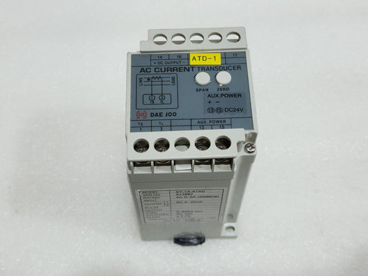 DAE JOO DT-1A-A1AD AC CURRENT TRANSDUCER 24VDC