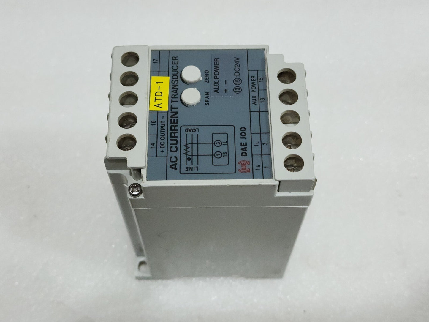 DAE JOO DT-1A-A1AD AC CURRENT TRANSDUCER 24VDC