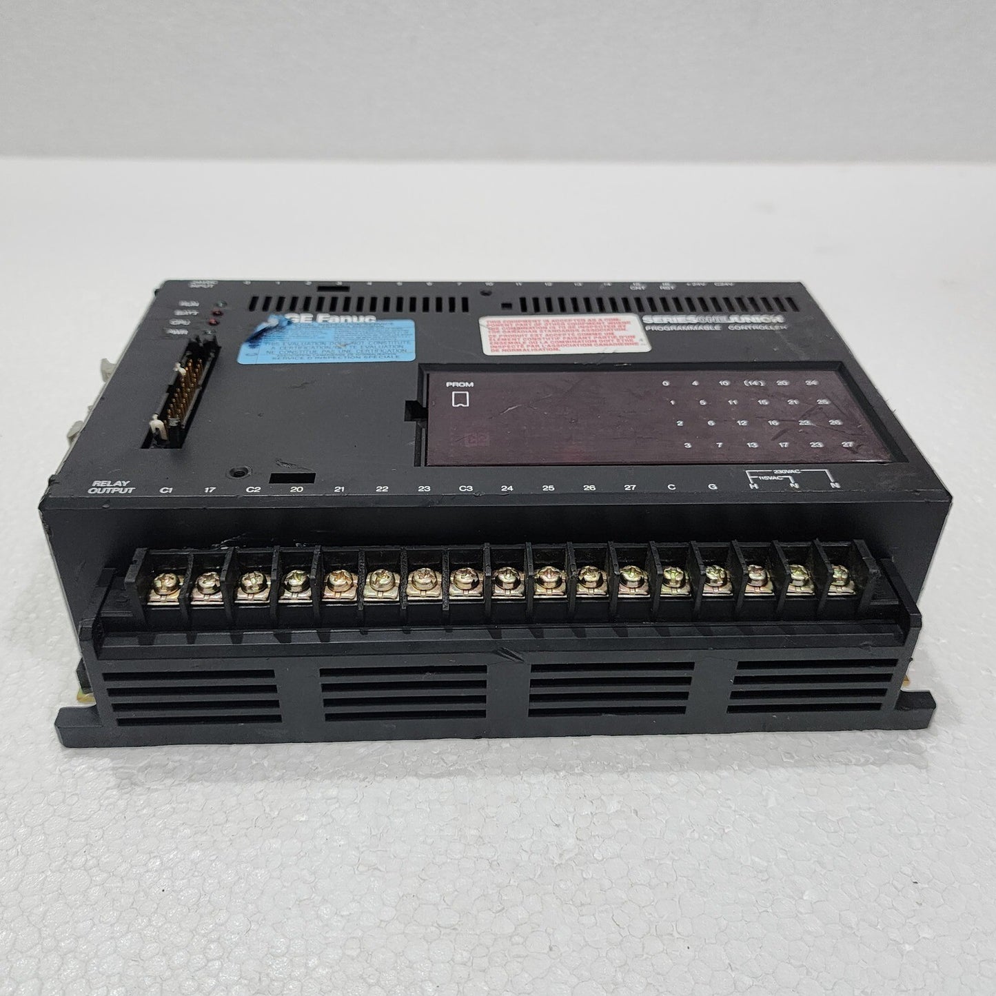 GE FANUC IC609SJR120C SERIES ONE JUNIOR BASIC PROGRAMMABLE UNIT