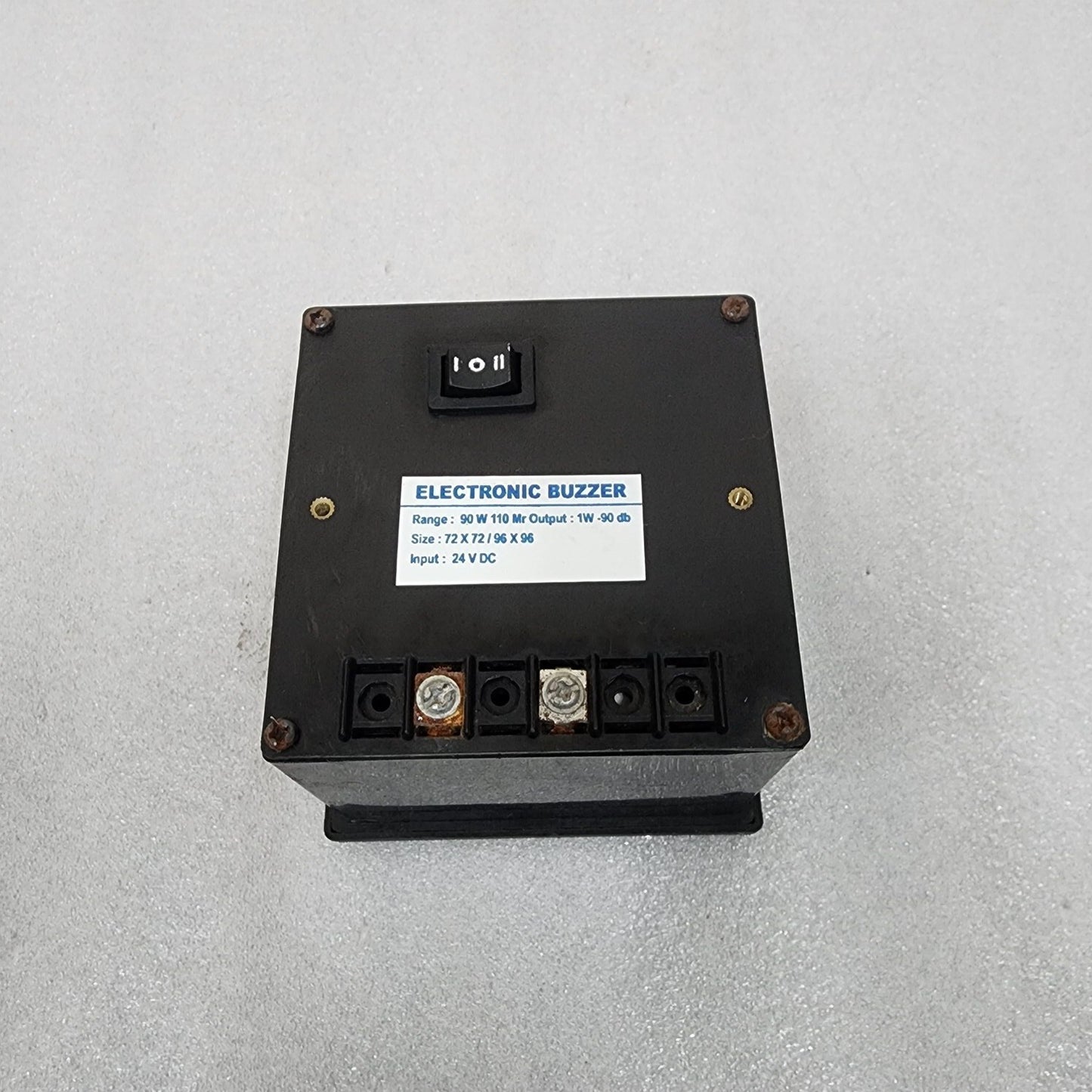 VERTEX ELECTRONIC BUZZER 90W 110MR ELECTRONIC HOOTER 1W-90DB 24VDC