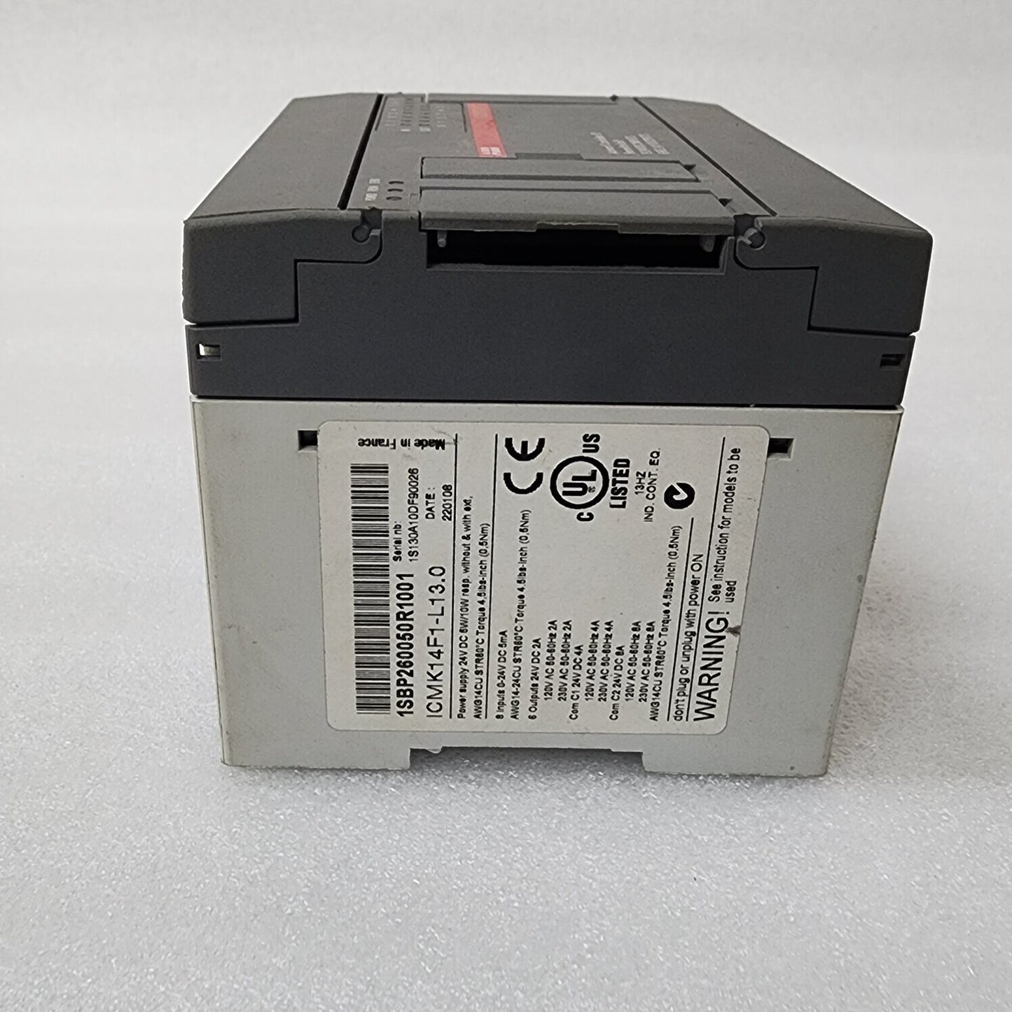 ABB ICMK14F1-L13.0 ADVANT CONTROLLER 31 REMOTE UNIT 1SBP260050R1001 24VDC