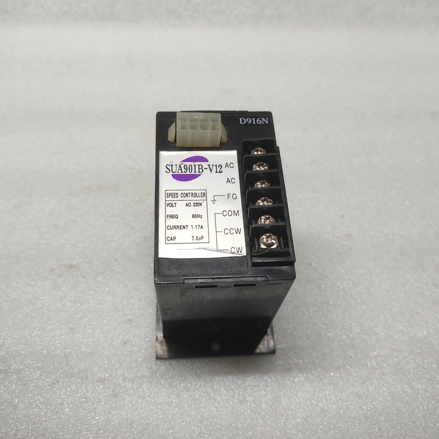 SPG SUA90IB-V12 SPEED CONTROLLER 220VAC 1.17A