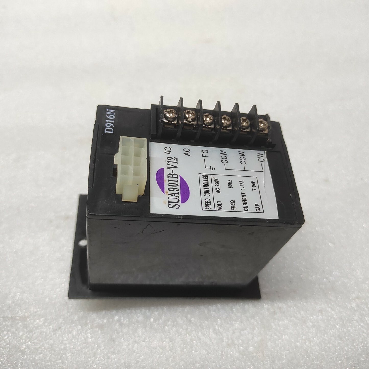 SPG SUA90IB-V12 SPEED CONTROLLER 220VAC 1.17A