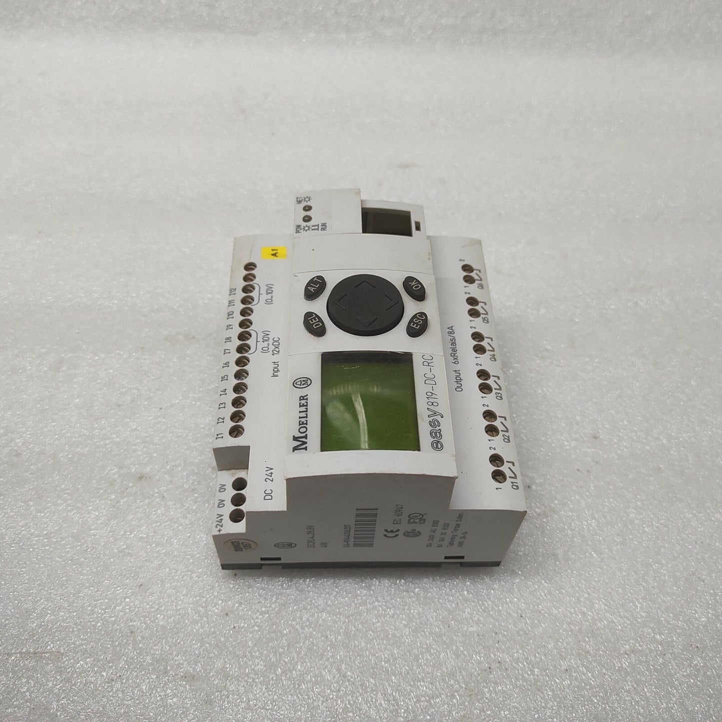 MOELLER EASY 819-DC-RC PROGRAMMABLE RELAY 24VDC
