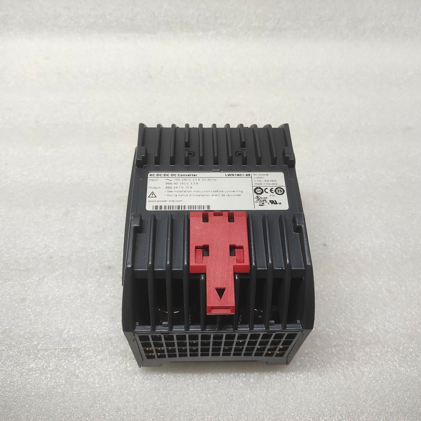 POWER ONE LWN1601-6E AC-DC/DC-DC CONVERTER 24.7VDC 10A