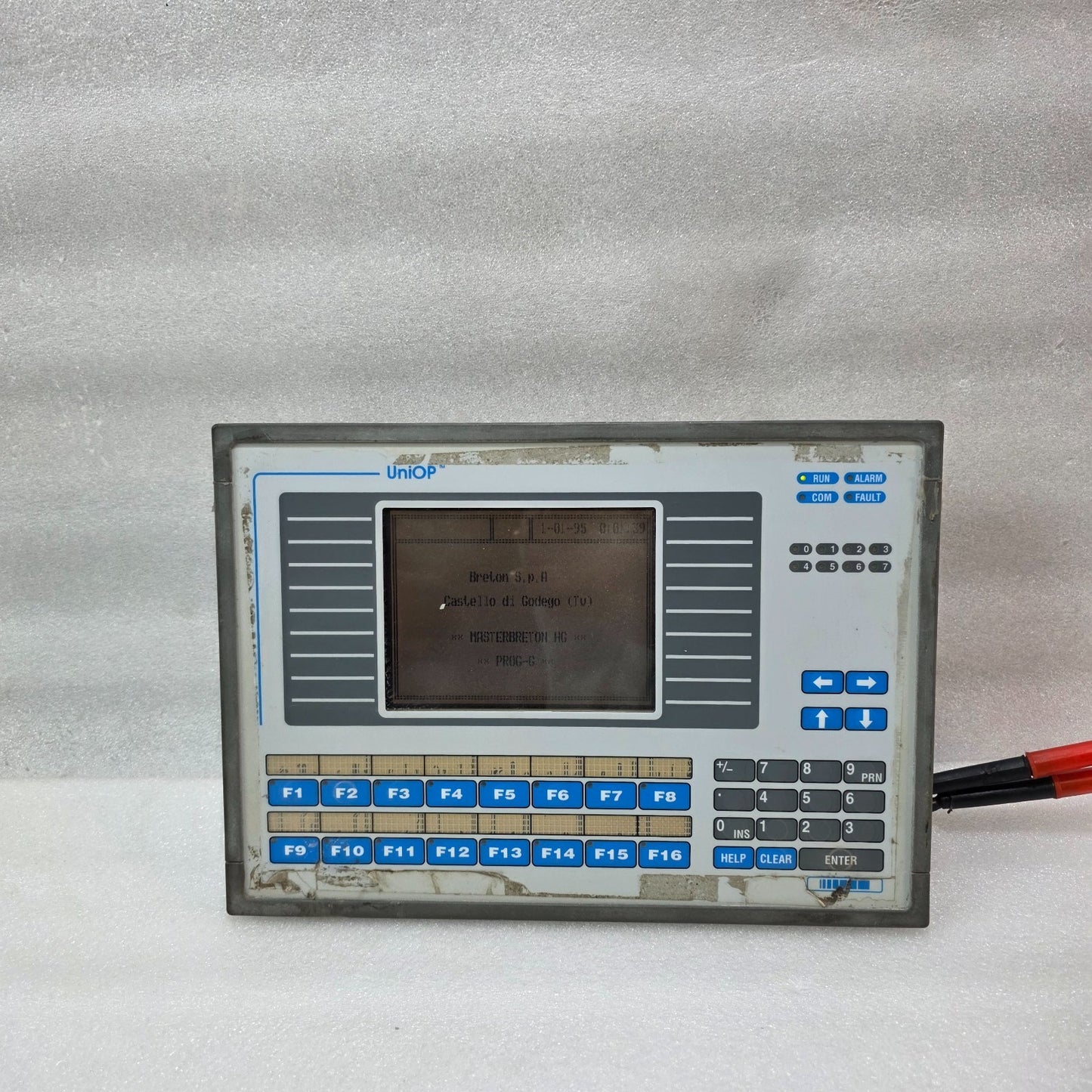 UNIOP EK-16N HMI OPERATOR INTERFACE PANEL | 24VDC | PART NO. 6ZA990-7