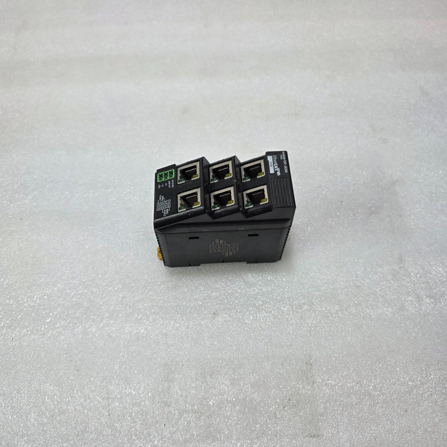 OMRON GX-JC06 ETHERCAT JUNCTION SLAVE MODULE | 6-PORT DISTRIBUTION UNIT | 24V DC