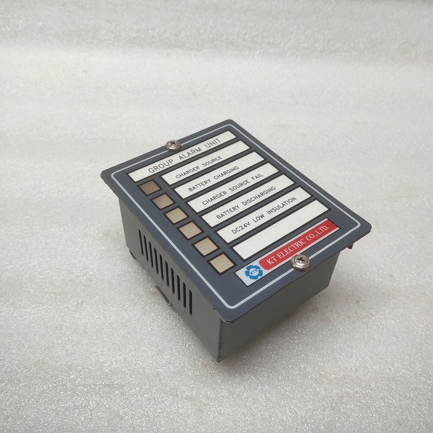 KT ELECTRIC KTMS-20-6 GROUP ALARM UNIT