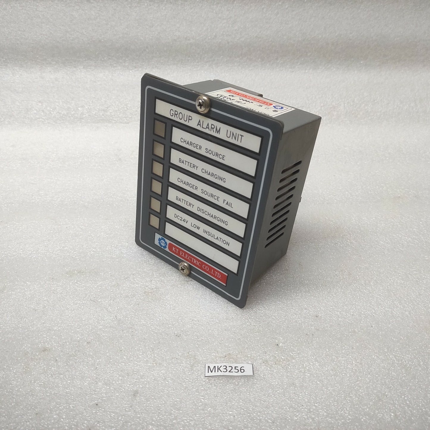 KT ELECTRIC KTMS-20-6 GROUP ALARM UNIT