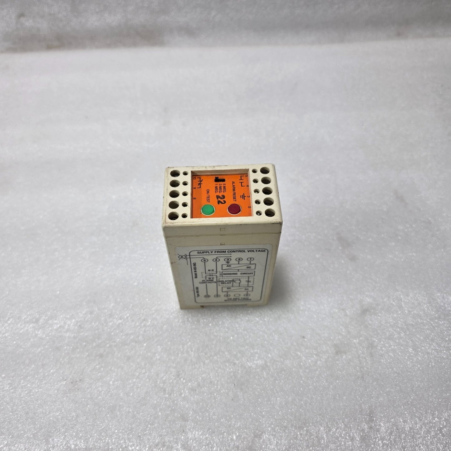 MOTOSAFE MG-600 MOTOR INSULATION MONITOR RELAY | MODEL M-603-IND | 200–600V AC/D