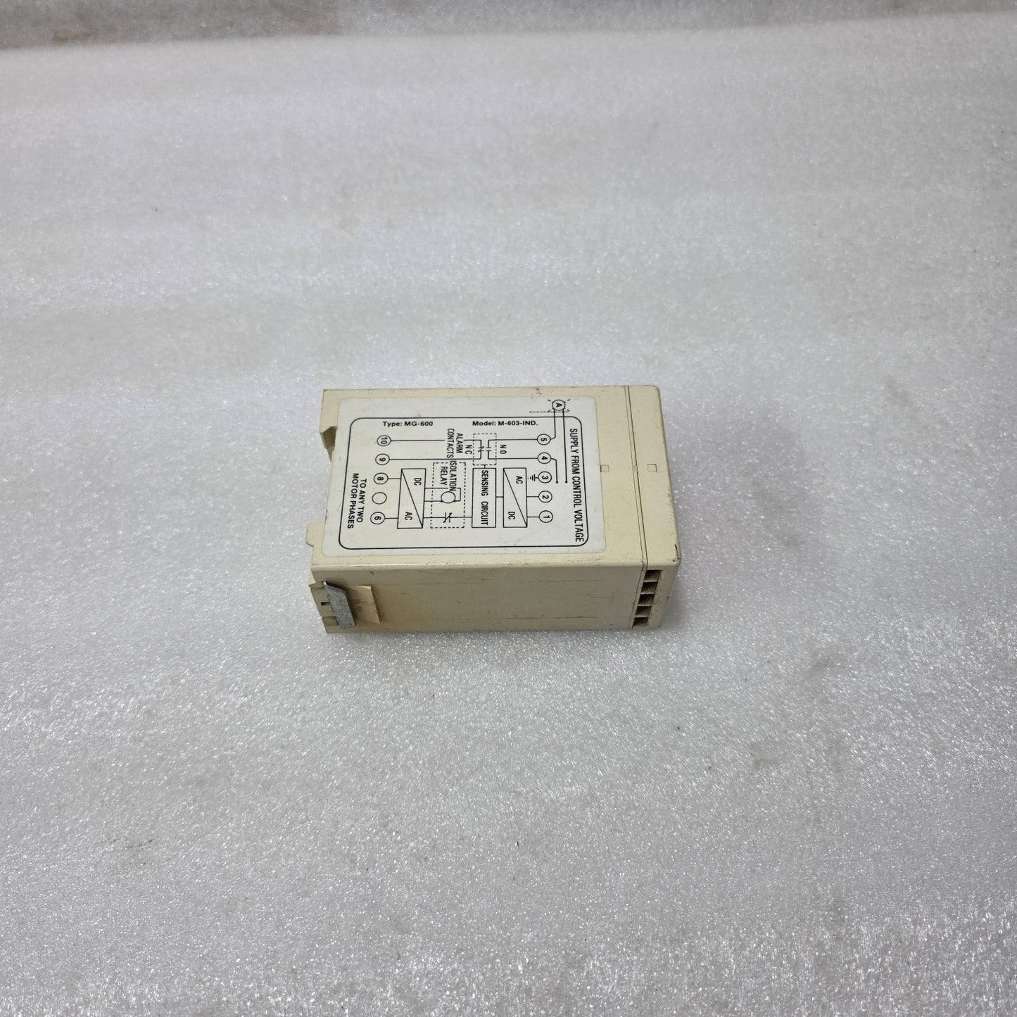 MOTOSAFE MG-600 MOTOR INSULATION MONITOR RELAY | MODEL M-603-IND | 200–600V AC/D