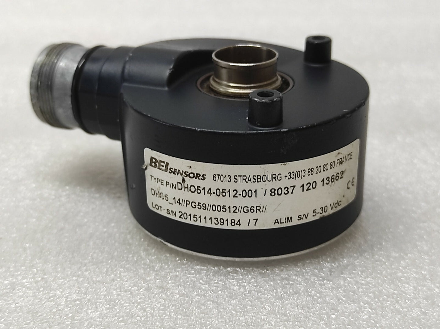 BEI SENSORS DHO514-0512-001 INCREMENTAL ENCODER 5-30VDC