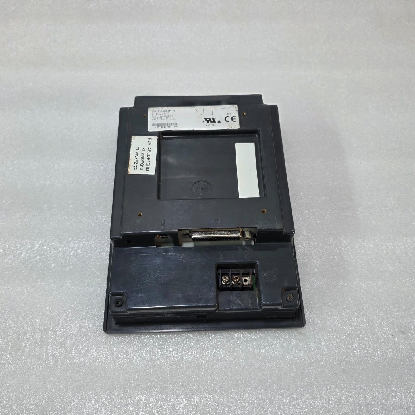GE QUICKPANEL MINI QPM3D200B2P-A HMI TOUCHSCREEN | TOTAL CONTROL OPERATOR INTERF