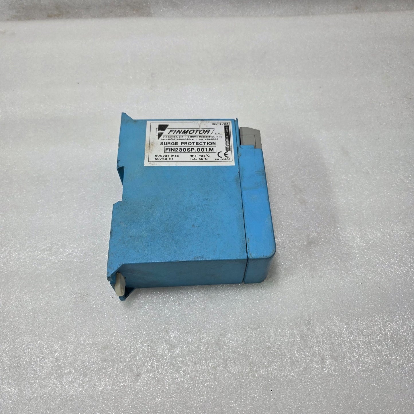 FINMOTOR FIN230SP.001.M SURGE PROTECTION DEVICE (SPD) 600VAC MINOR CRACK BOTTOM