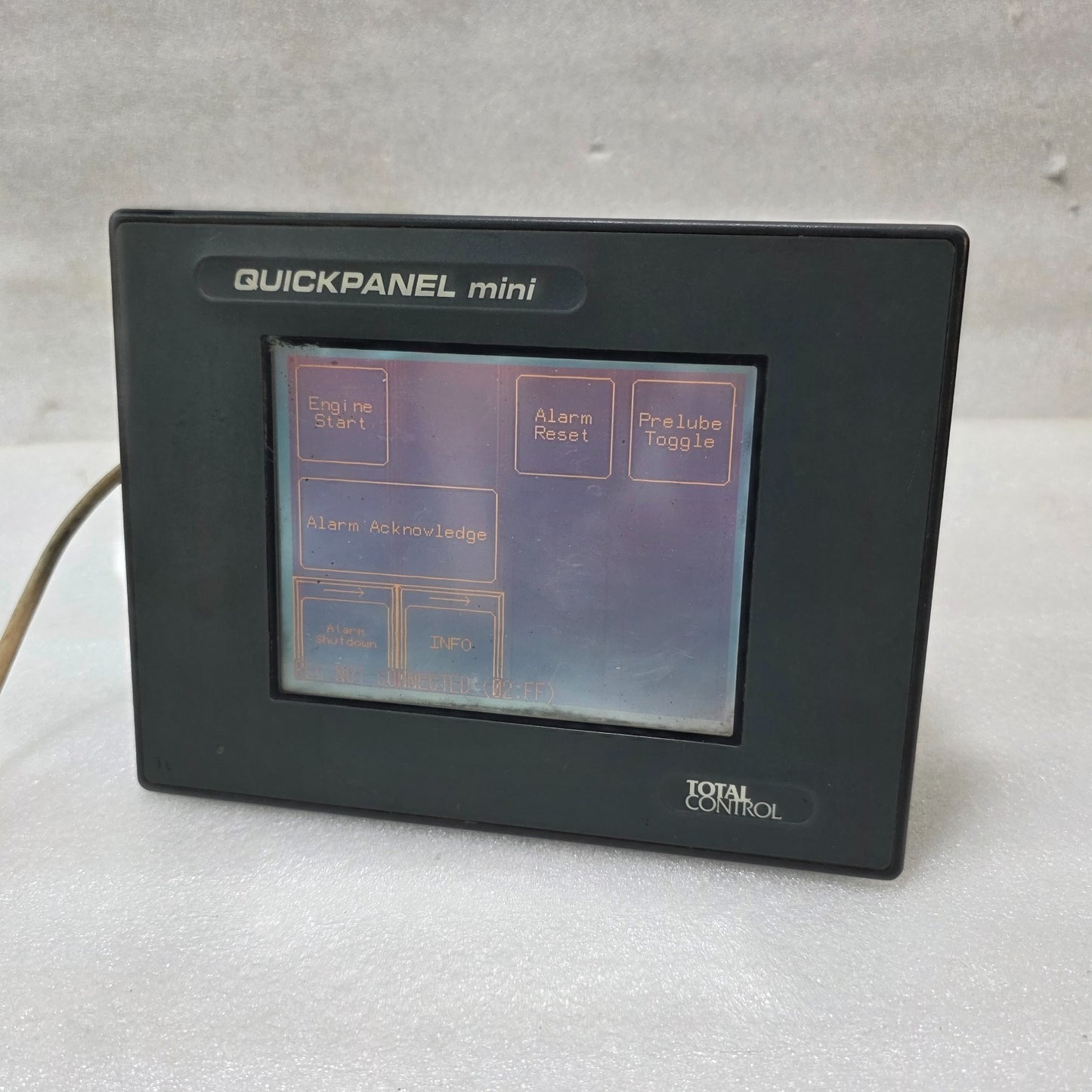 GE QUICKPANEL MINI QPM3D200B2P-A HMI TOUCHSCREEN | TOTAL CONTROL OPERATOR INTERF