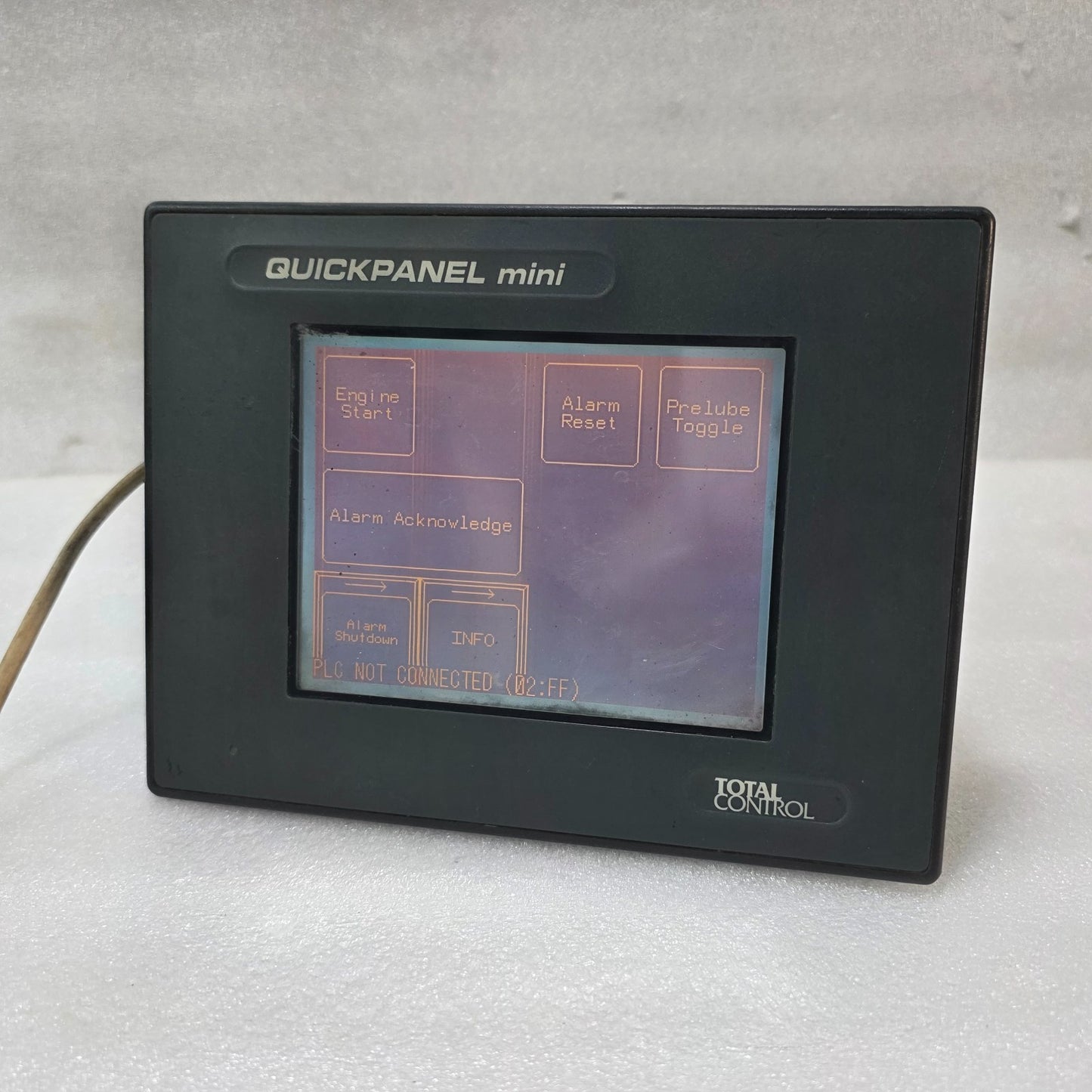 GE QUICKPANEL MINI QPM3D200B2P-A HMI TOUCHSCREEN | TOTAL CONTROL OPERATOR INTERF