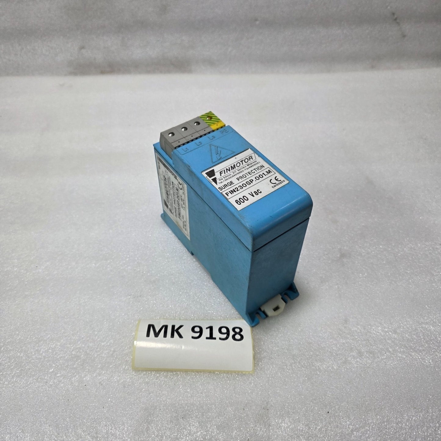 FINMOTOR FIN230SP.001.M SURGE PROTECTION DEVICE (SPD) 600VAC MINOR CRACK BOTTOM