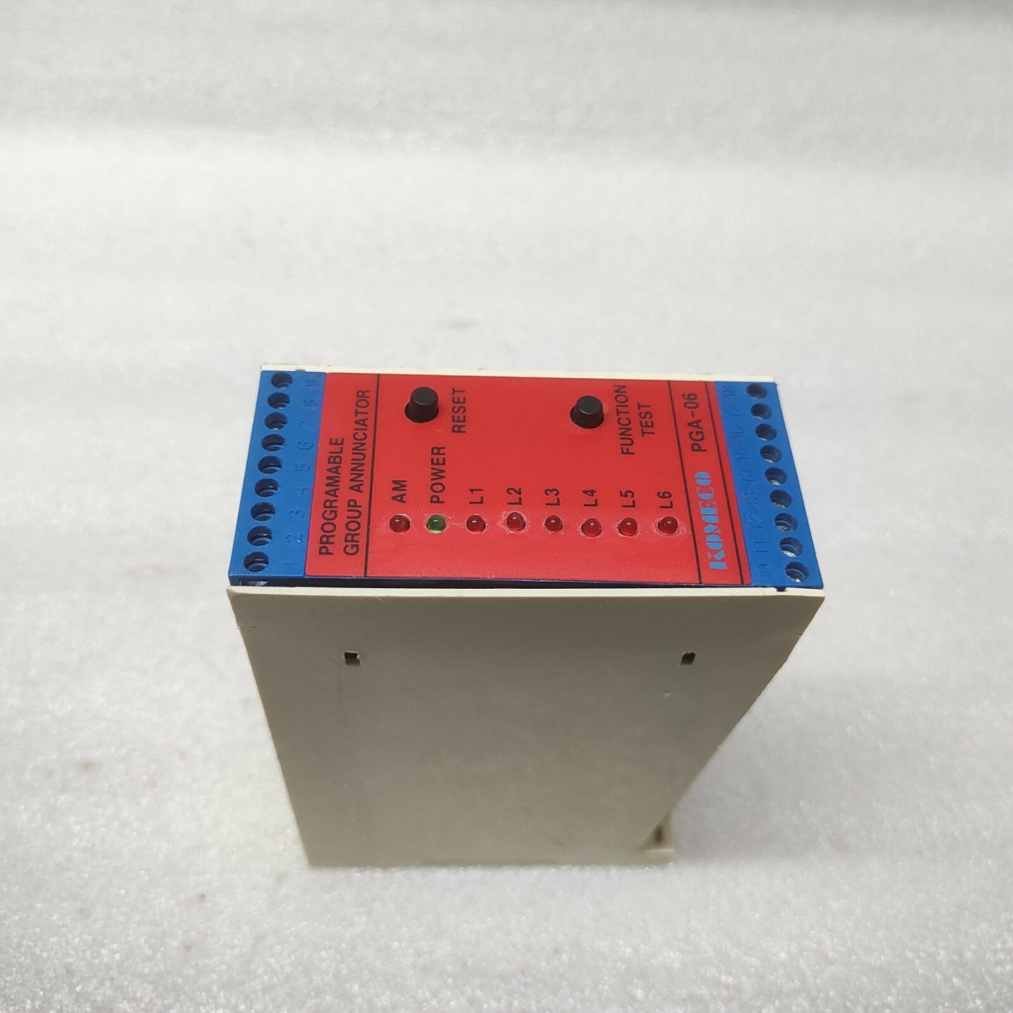 KOMECO PGA-06 PROGRAMMABLE GROUP ANNUNCIATOR