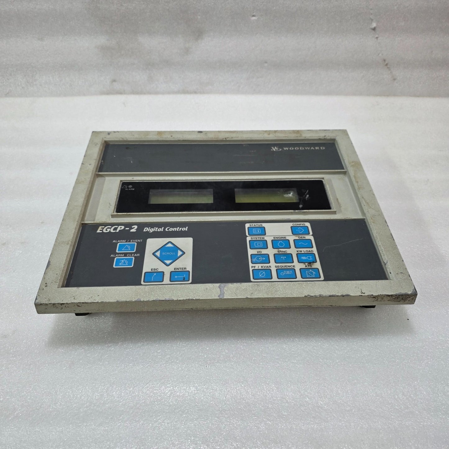 WOODWARD EGCP-2 DIGITAL GENERATOR CONTROL PANEL REV G | PART NO. 8406-120