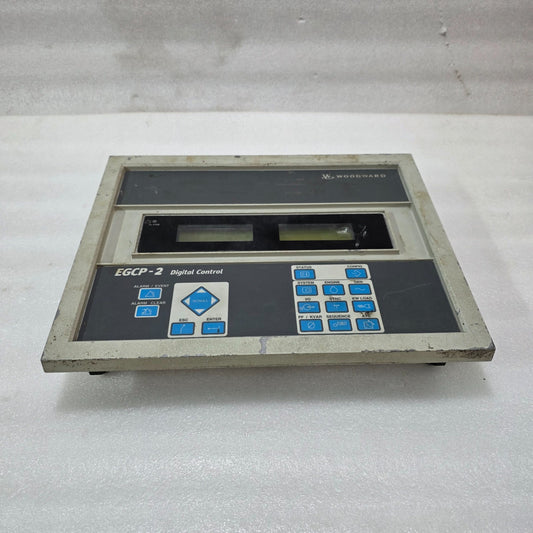 WOODWARD EGCP-2 DIGITAL GENERATOR CONTROL PANEL REV G | PART NO. 8406-120
