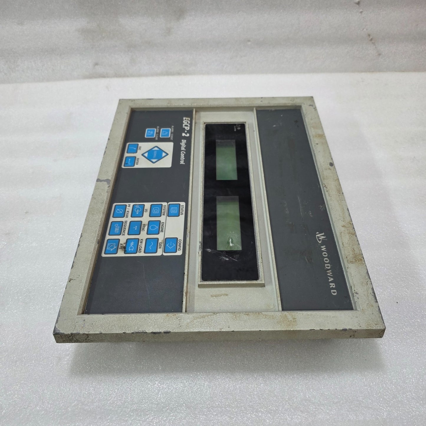 WOODWARD EGCP-2 DIGITAL GENERATOR CONTROL PANEL REV G | PART NO. 8406-120