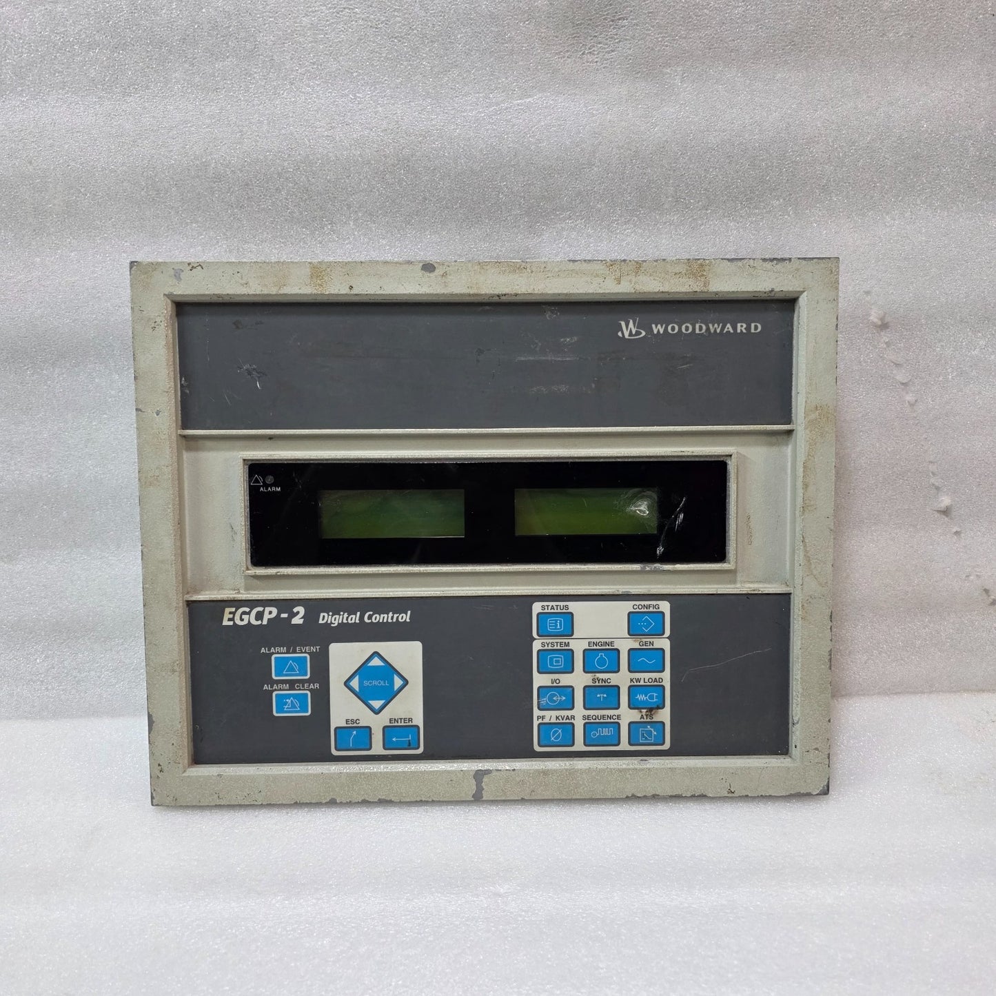 WOODWARD EGCP-2 DIGITAL GENERATOR CONTROL PANEL REV G | PART NO. 8406-120