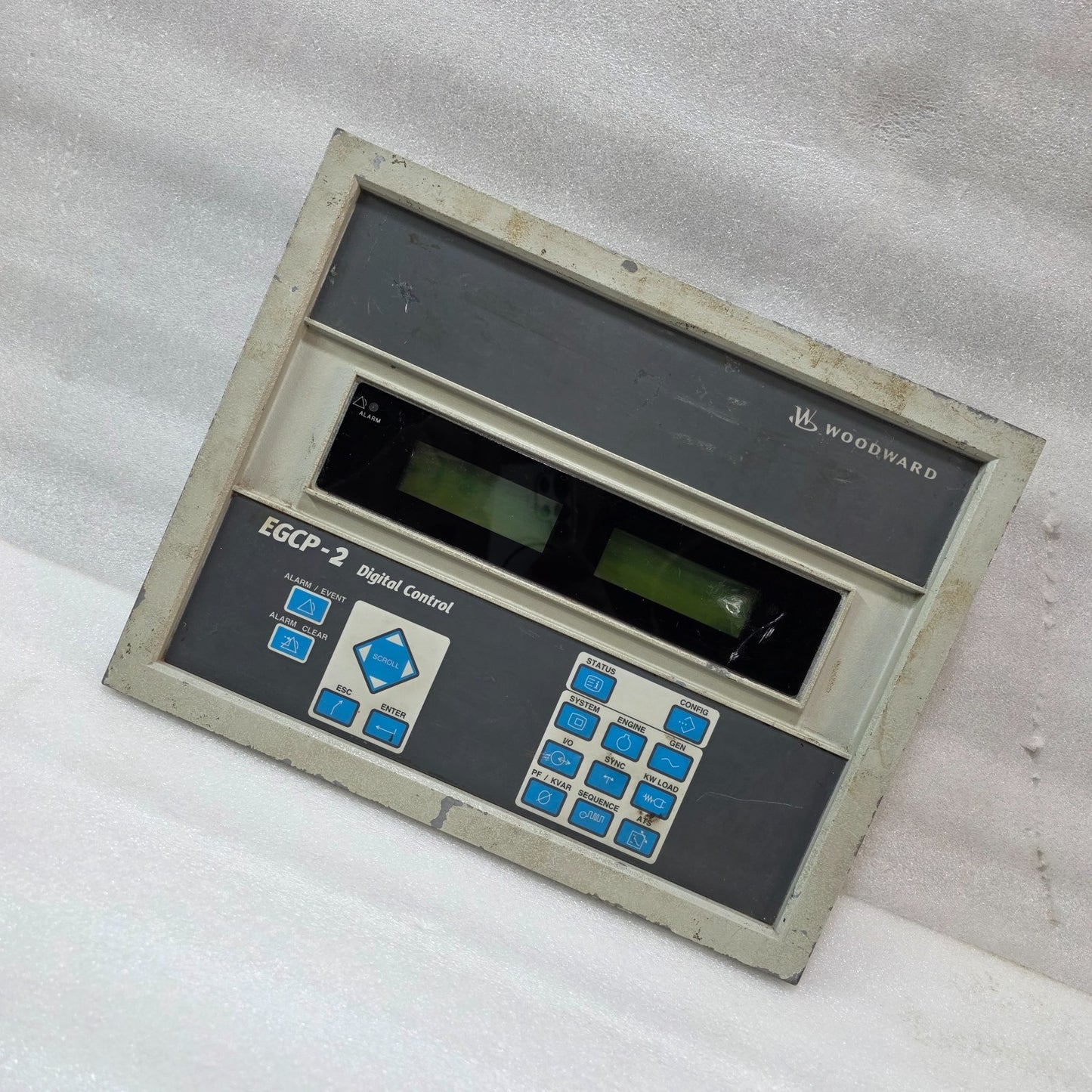 WOODWARD EGCP-2 DIGITAL GENERATOR CONTROL PANEL REV G | PART NO. 8406-120