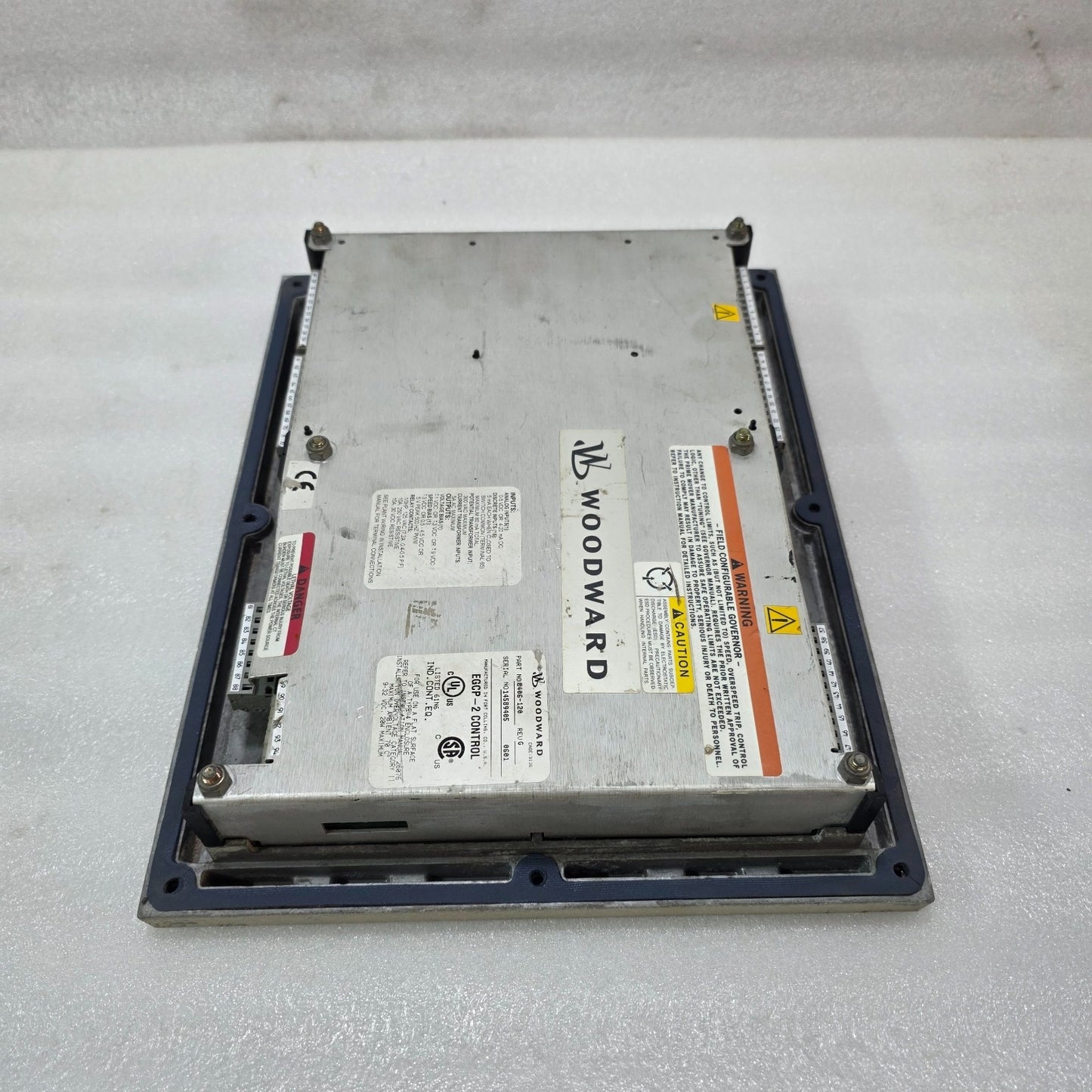 WOODWARD EGCP-2 DIGITAL GENERATOR CONTROL PANEL REV G | PART NO. 8406-120