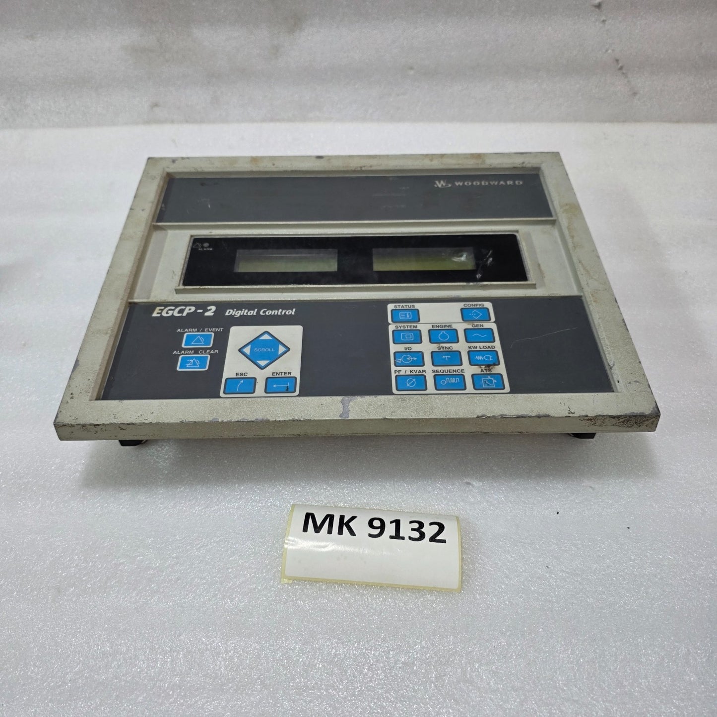 WOODWARD EGCP-2 DIGITAL GENERATOR CONTROL PANEL REV G | PART NO. 8406-120