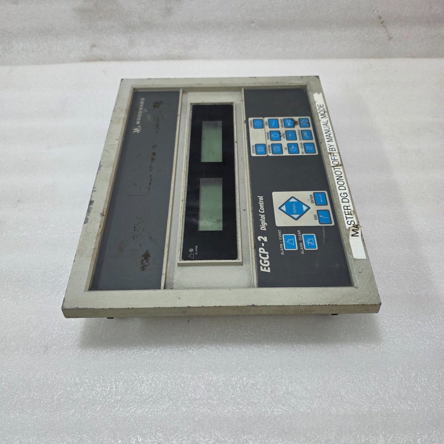 WOODWARD EGCP-2 DIGITAL GENERATOR CONTROL PANEL REV G 8406-120