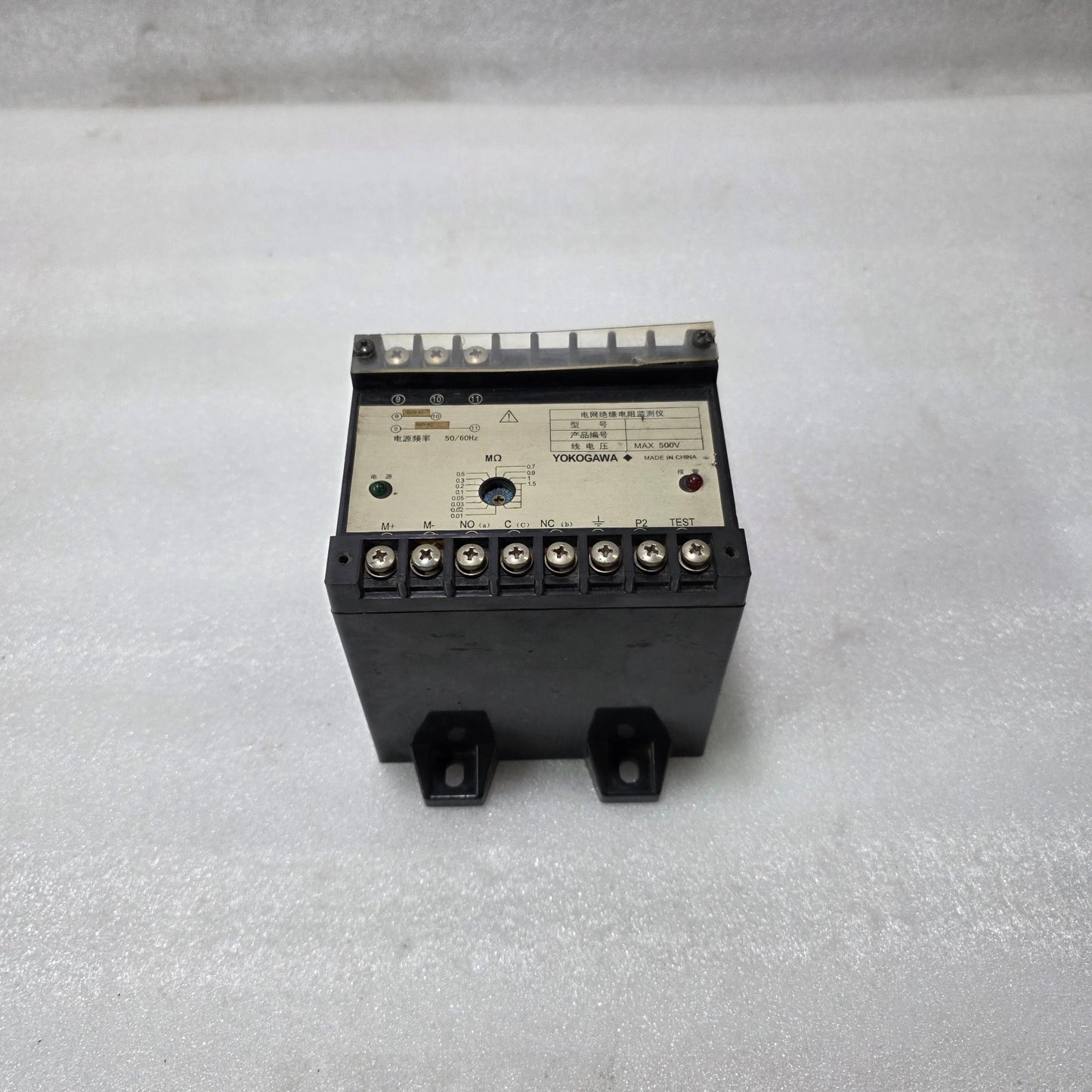 YOKOGAWA 237937/CJ INSULATION RESISTANCE MONITOR 0–∞ MΩ | AC 110/220V | INDUSTRI
