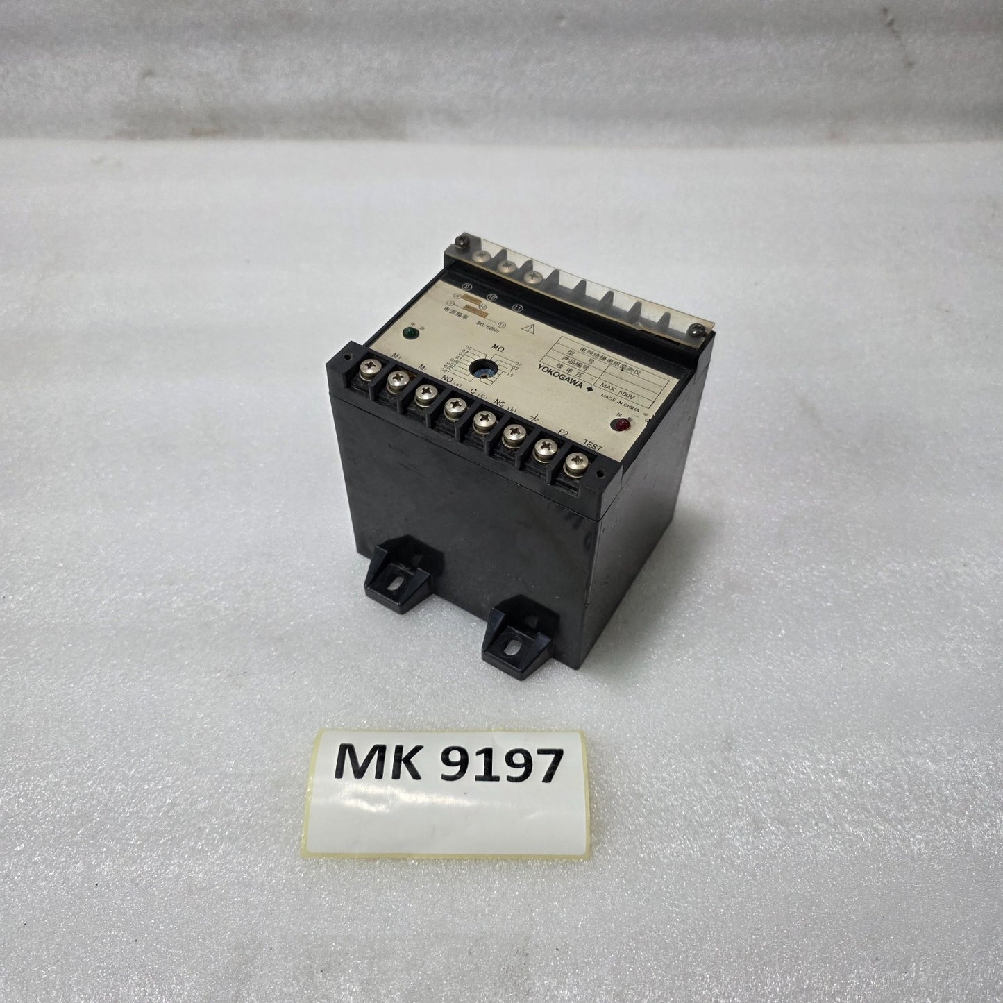 YOKOGAWA 237937/CJ INSULATION RESISTANCE MONITOR 0–∞ MΩ | AC 110/220V | INDUSTRI
