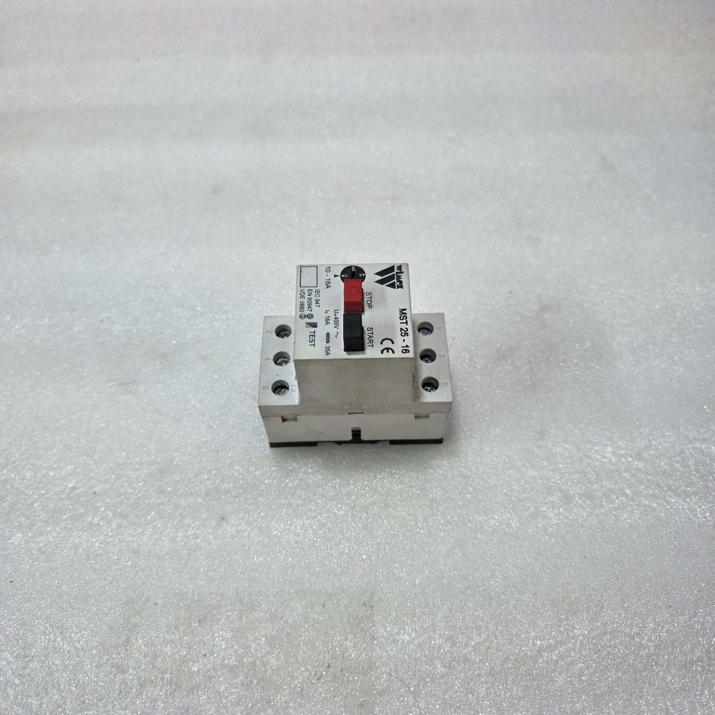 WIMEX MST 25-16 MOTOR STARTER OVERLOAD RELAY 10–16A | 400V AC | IEC 60947 THERMA