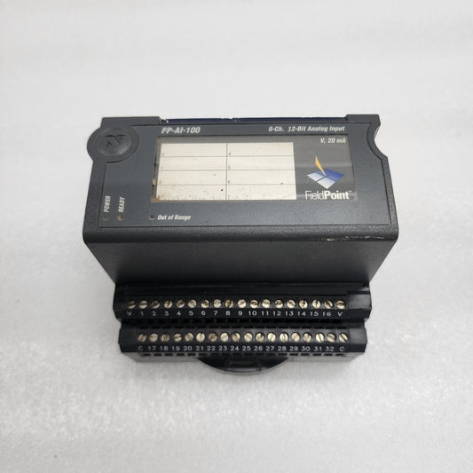 NATIONAL INSTRUMENT FP-AI-100 8CH 12BIT ANALOG INPUT MODULE FP-TB-1