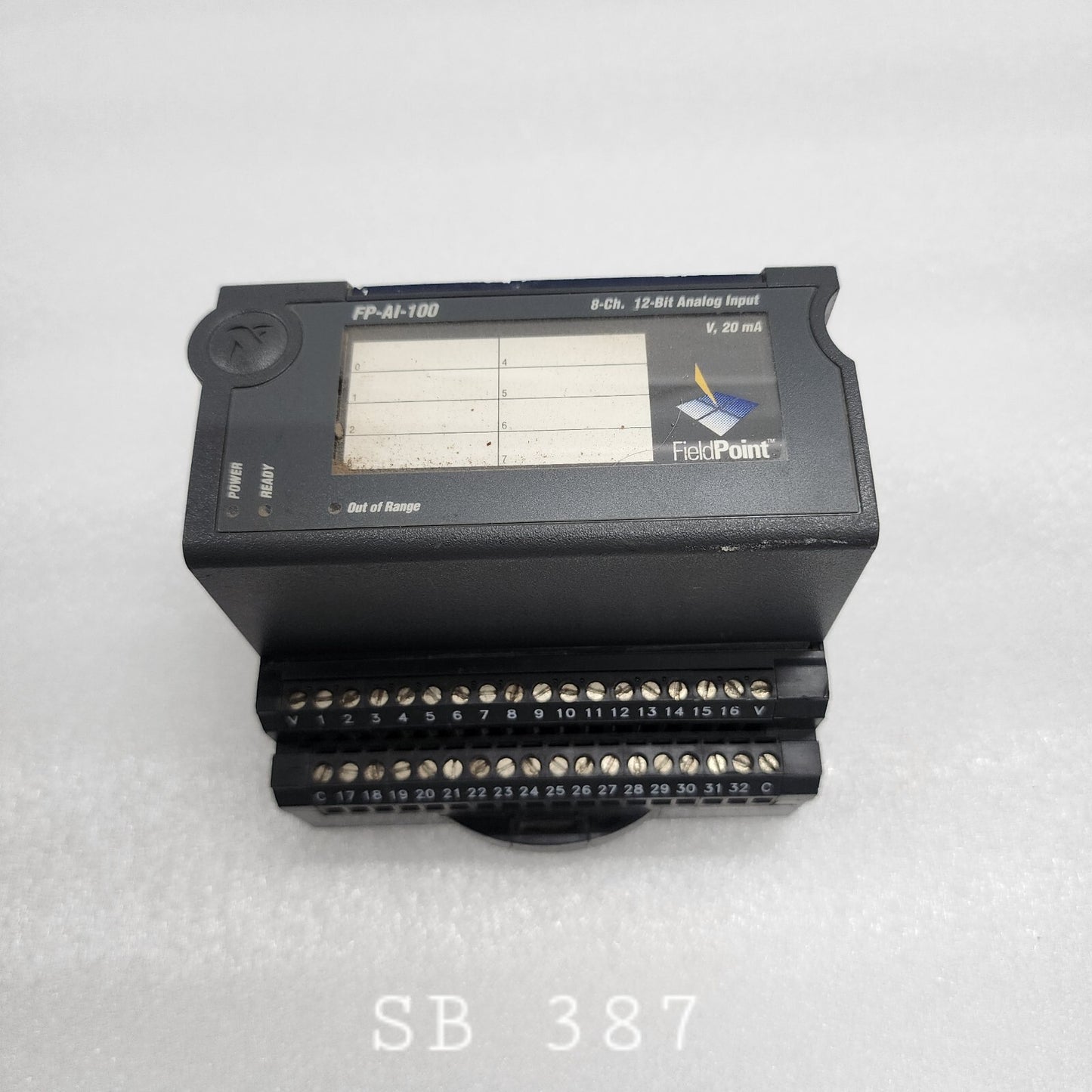 NATIONAL INSTRUMENT FP-AI-100 8CH 12BIT ANALOG INPUT MODULE FP-TB-1