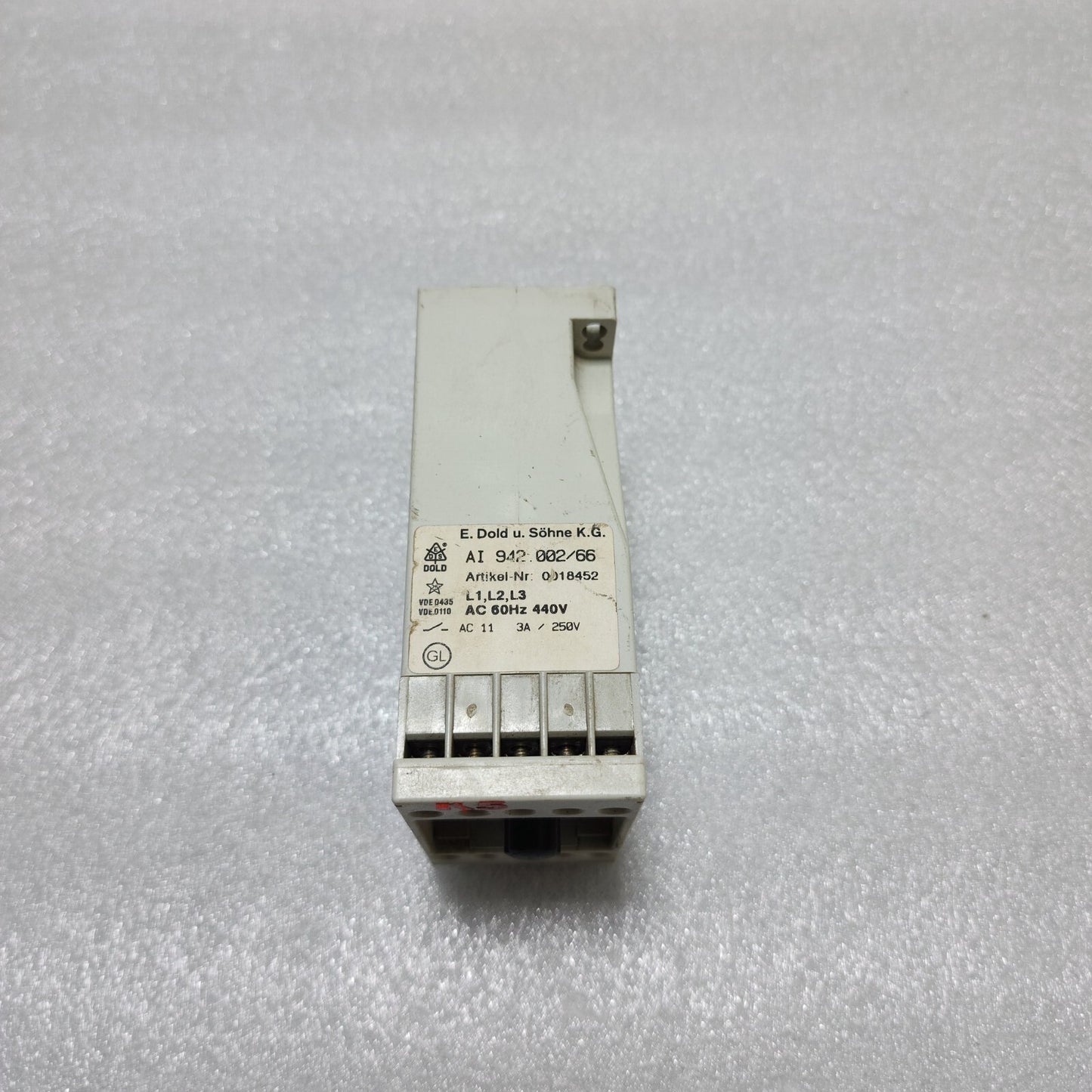 DOLD AI 942.002/66 TIME RELAY 0018452 440V