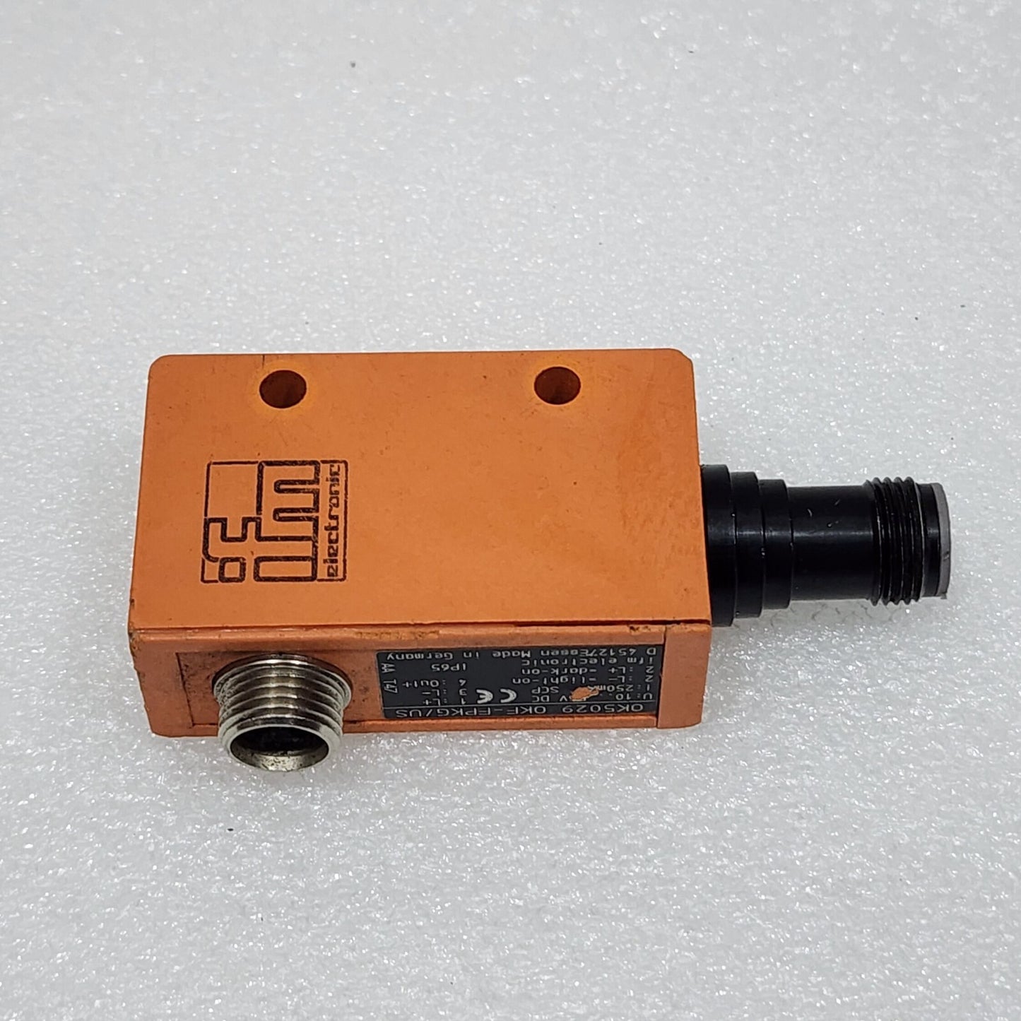 IFM OK5029 FIBER OPTIC AMPLIFIER OKF-FPKG/US