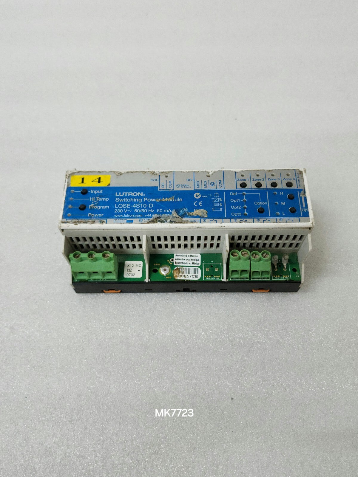 LUTRON LQSE-4S10-D SWITCHING POWER MODULE 230VAC