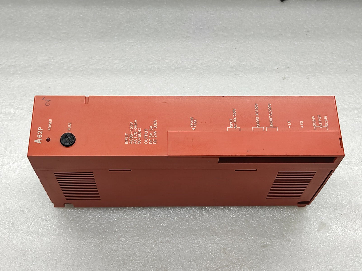 MITSUBISHI MELSEC A62P PROGRAMMABLE CONTROLLER