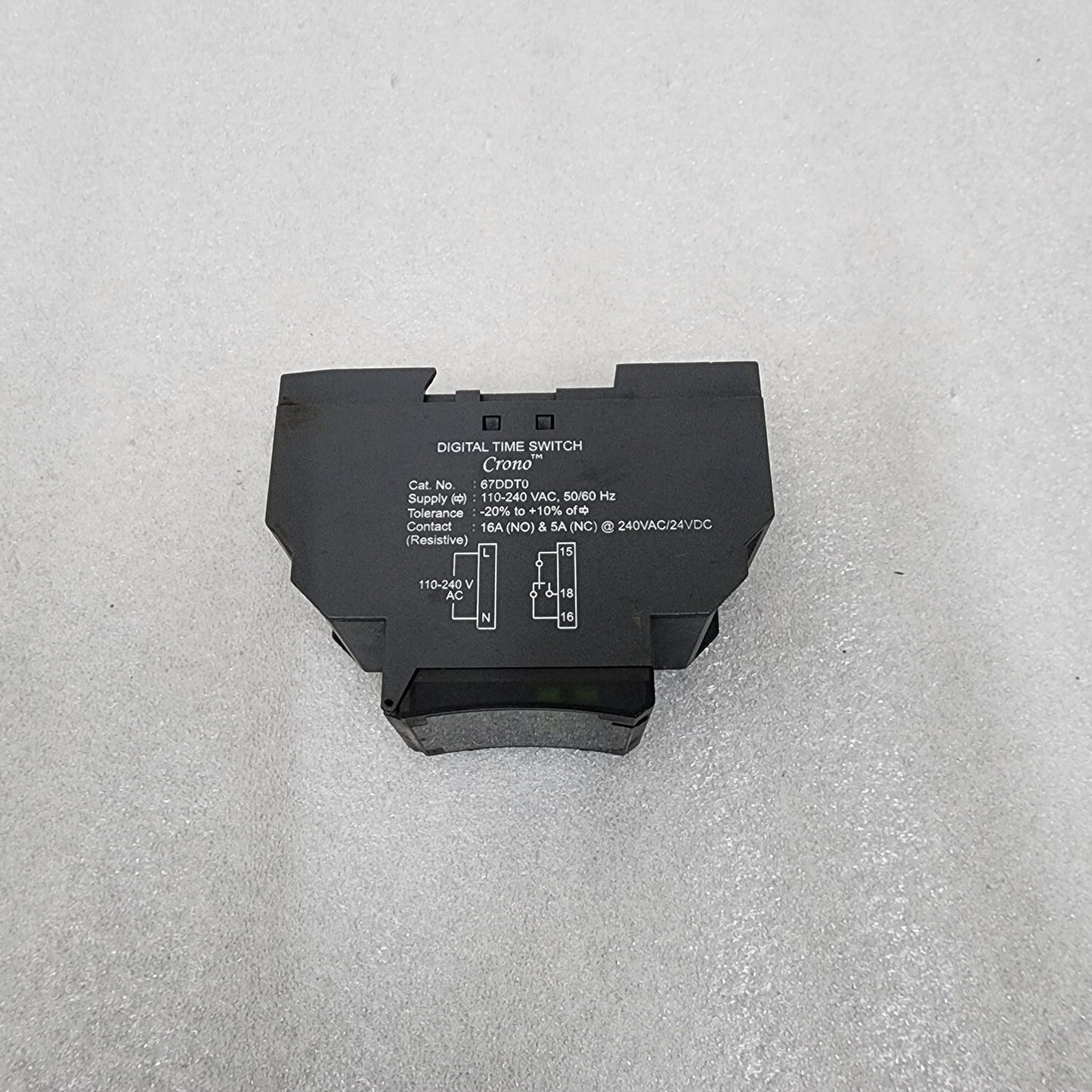 GENERAL INDUSTRIAL CONTROLS 67DDT0 DIGITAL TIMER 110-240VAC