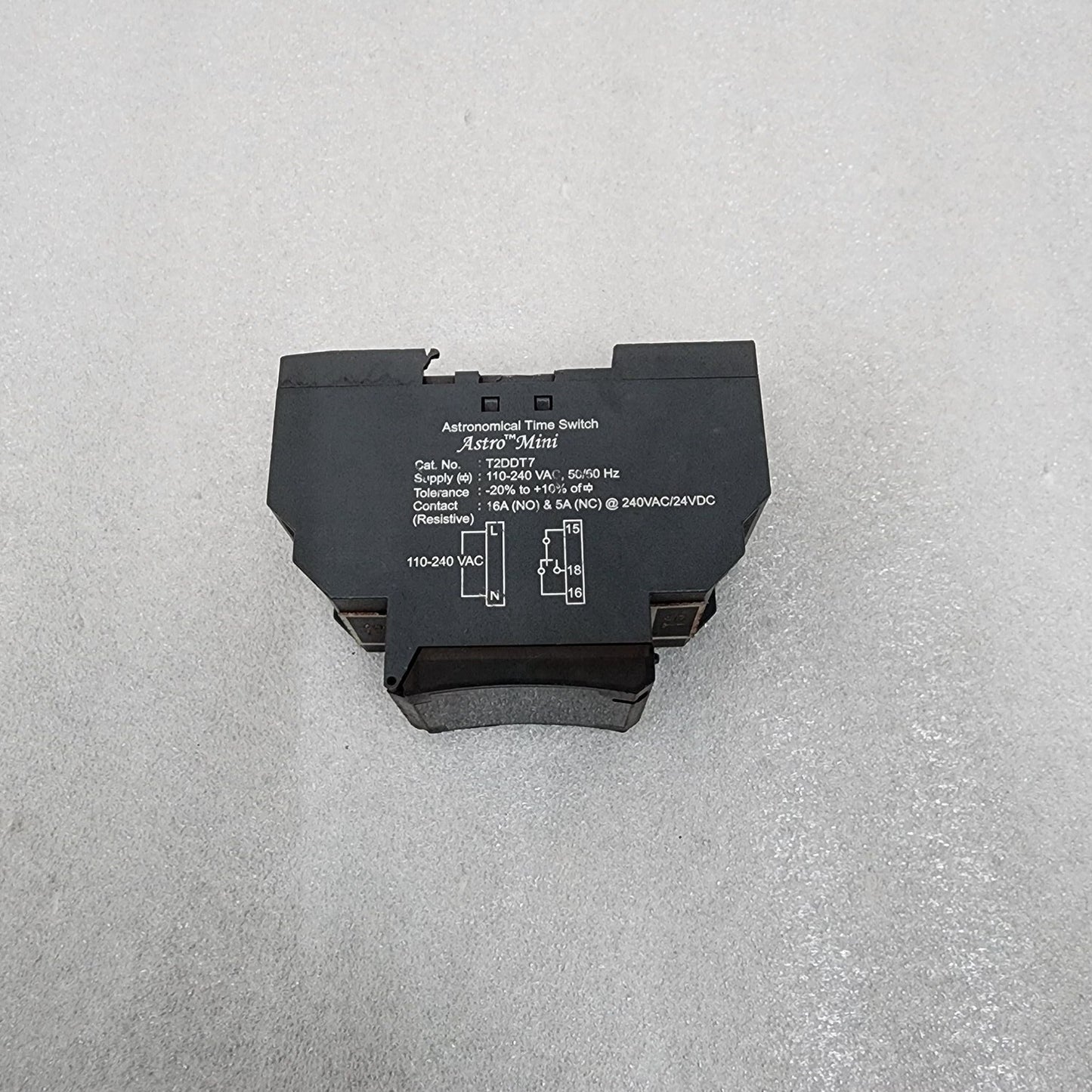 GENERAL INDUSTRIAL CONTRTOLS T2DDT7 ASTRONOMICAL TIME SWITCH 110-240VAC