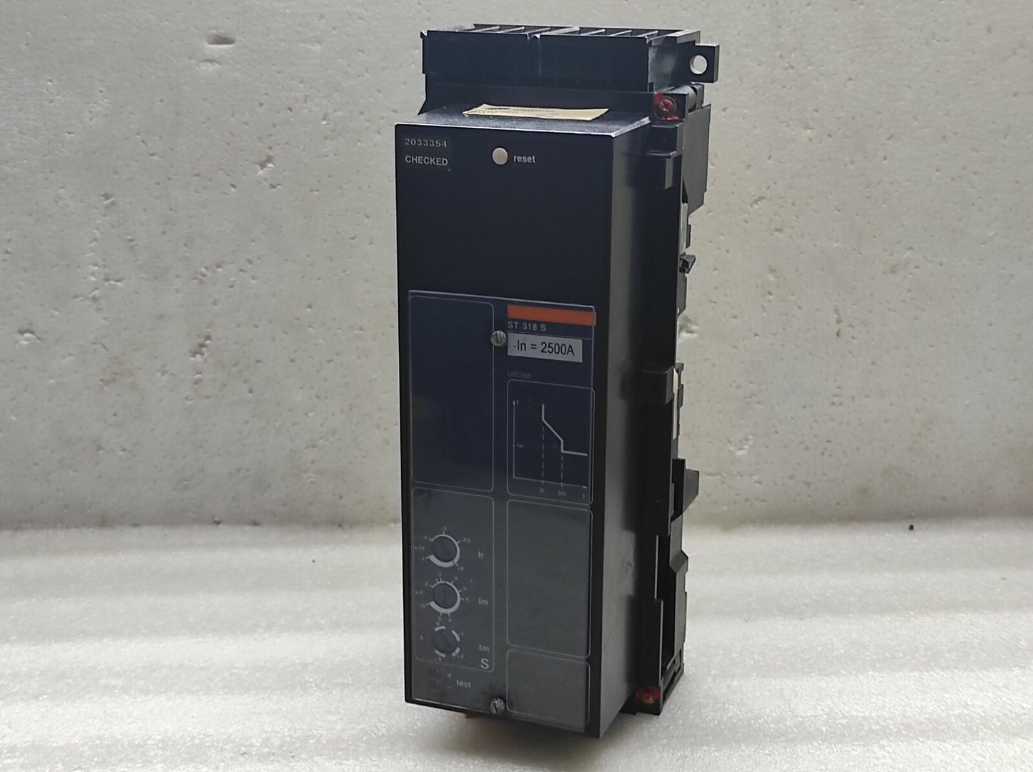 MERLIN GERIN SCHNEIDER ST 318 S CONTROL TRIP UNIT 2500A ST318S