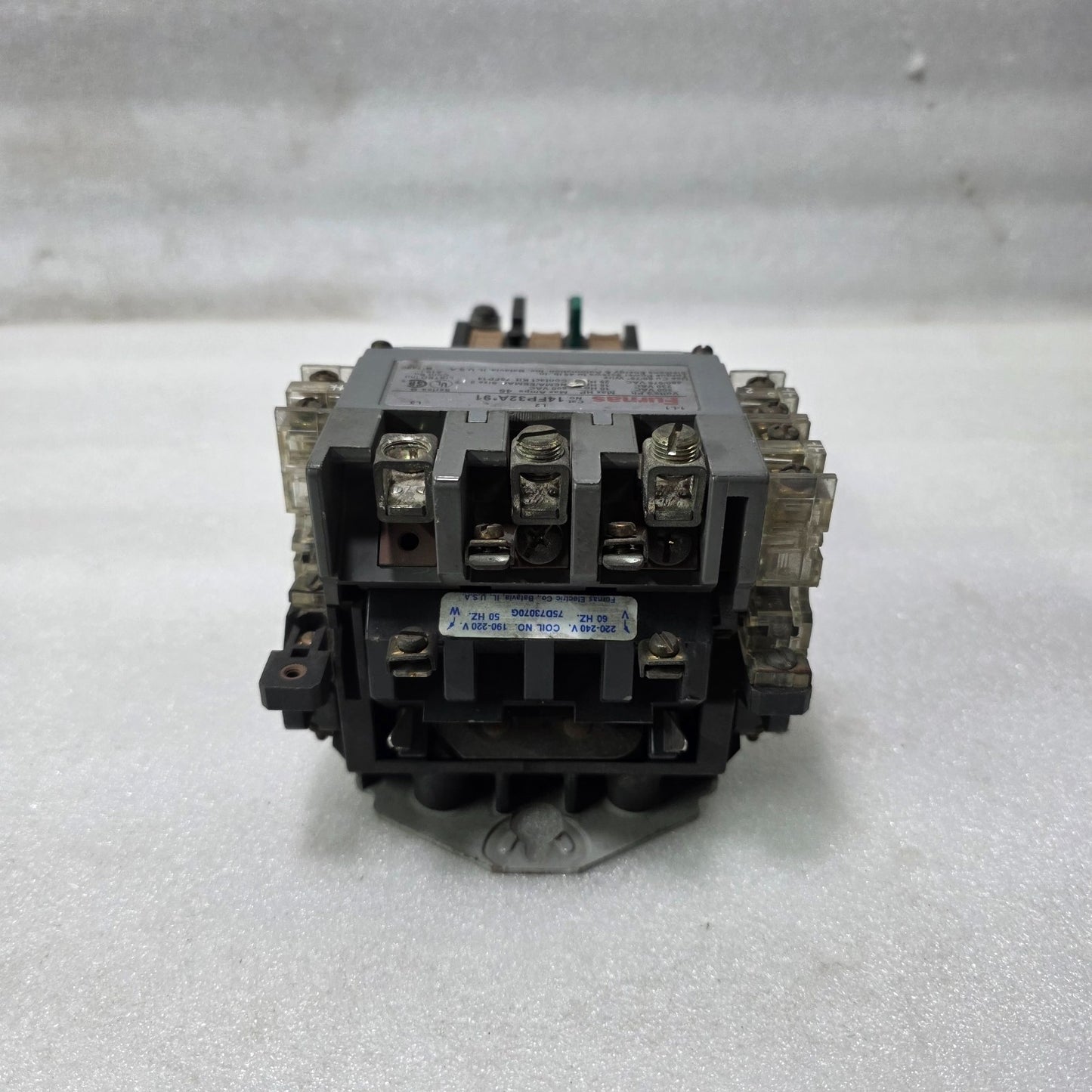 FURNAS 14FP32A-91 STARTER 45A OVERLOAD RELAY 48GC39AA3 190-220V/220-240V