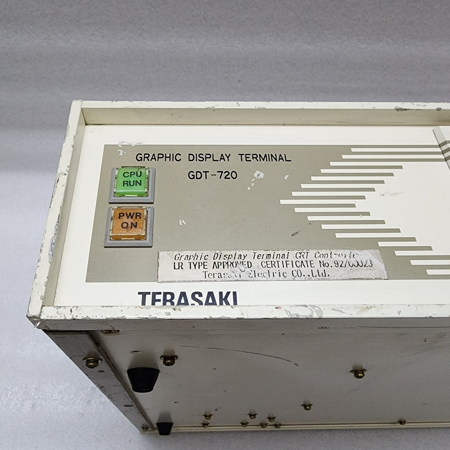 TERASAKI GDT720 GRAPHIC DISPLAY TERMINAL LAR-1012