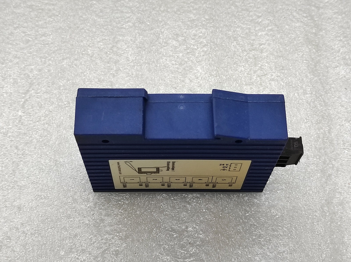 HIRSCHMANN SPIDER 5TX RAIL SWITCH 24V DC