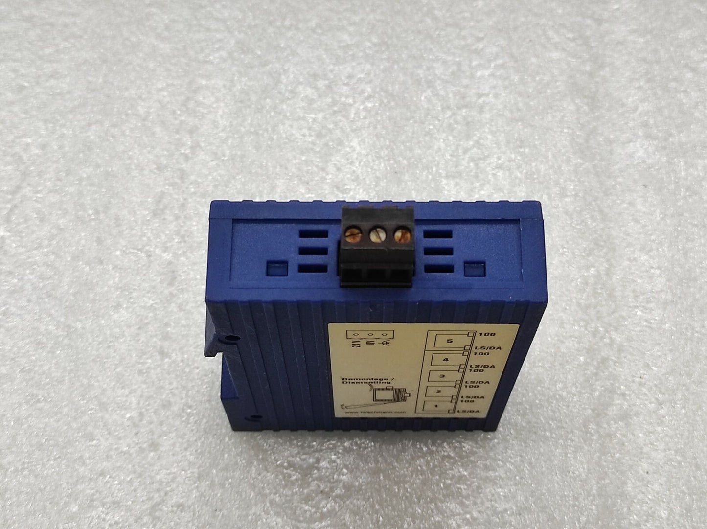 HIRSCHMANN SPIDER 5TX RAIL SWITCH 24V DC