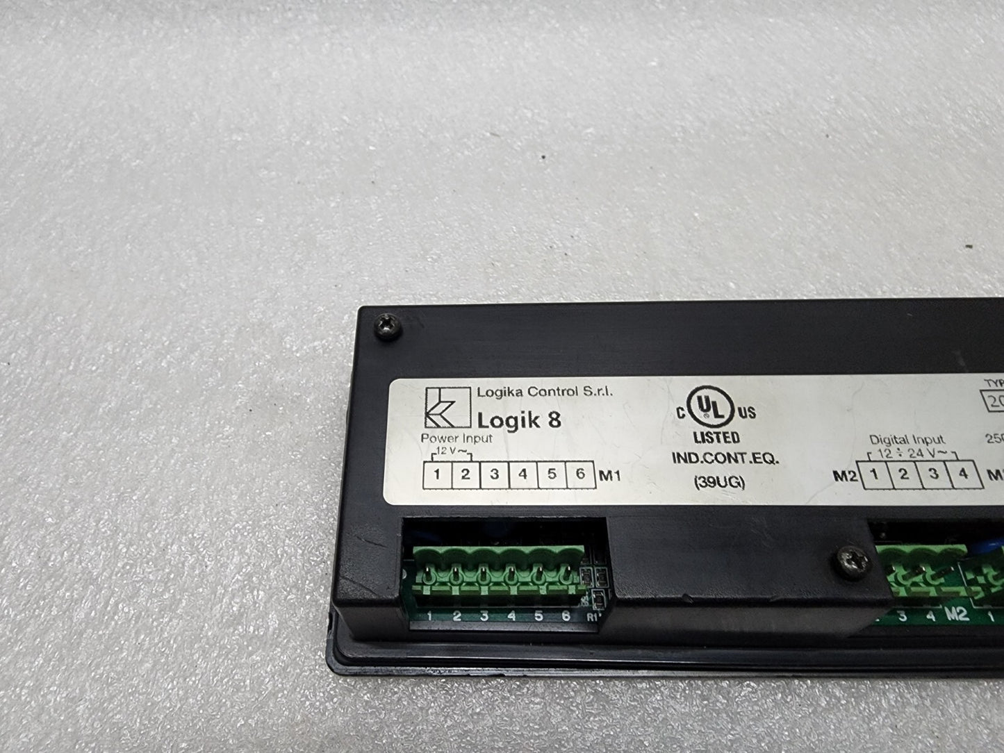 LOGIKA CONTROL SRL LOGIK 8 ELECTRONIC CONTROLLER 12-24VDC