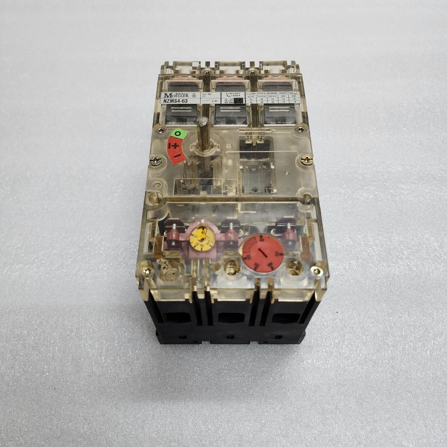 MOELLER NZMS4-63 3-POLE CIRCUIT BREAKER 40-63A